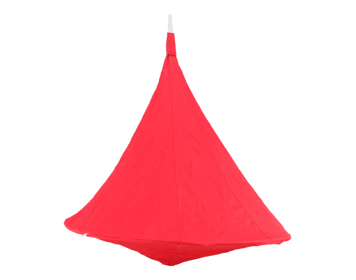 Závesné hojdacie kreslo Klorin - červená