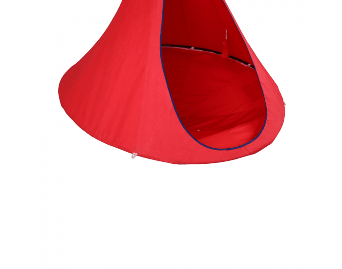 Závesné hojdacie kreslo Klorin - červená