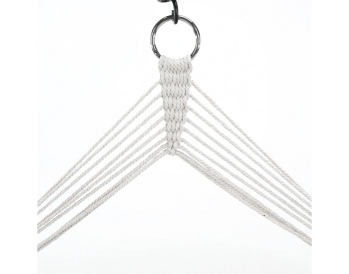 Závesné hojdacie kreslo Lanta - biela