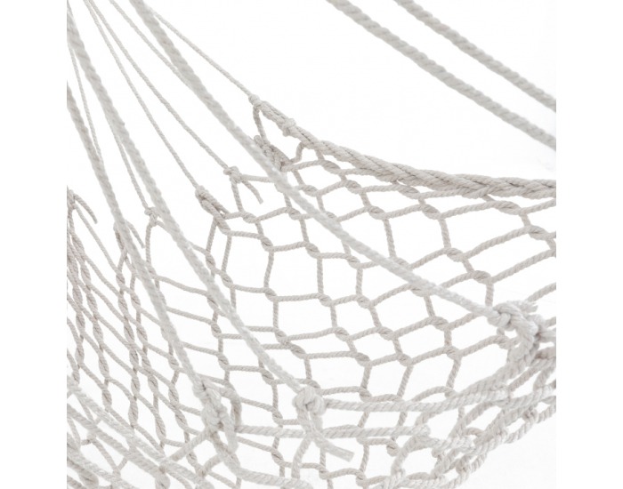 Závesné hojdacie kreslo Lanta - biela