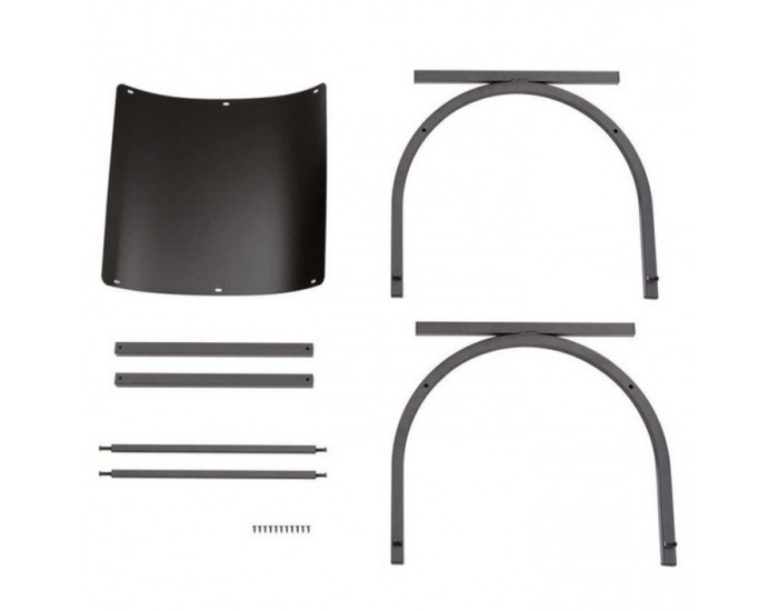 Kôš na drevo Zenra - čierna