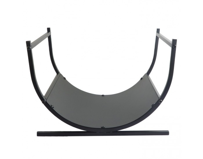 Kôš na drevo Zenra - čierna