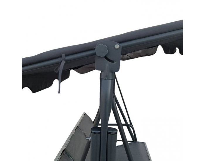 Záhradná hojdačka Zera - sivá