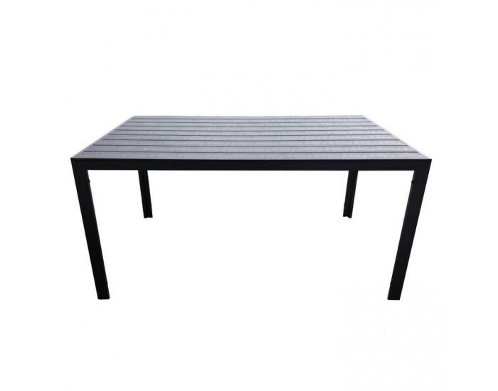 Záhradný stôl Zinan - čierna