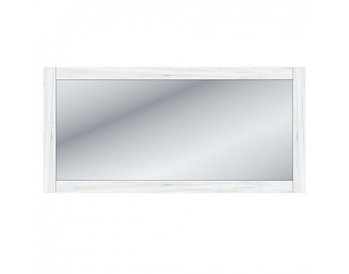 Zrkadlo na stenu Sudbury W - dub craft biely
