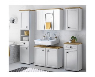 Toskana - biela / dub artisan Toskana - biela / dub artisan