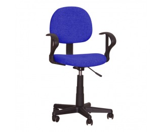 Kancelárska stolička s podrúčkami TC3-227 - modrá