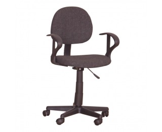 Kancelárska stolička s podrúčkami TC3-227 - čierna