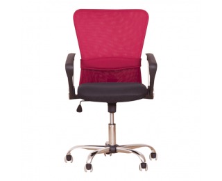Kancelárska stolička s podrúčkami Aex - čierna / červená
