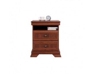 Rustikálny nočný stolík Boltis 15 - orech ecco