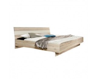 Posteľový rám Valeria 180 - dub pieskový / biela