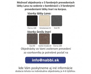 Rohová sedačka U s rozkladom a úložným priestorom Tomas L - hnedá / hnedá melírovaná