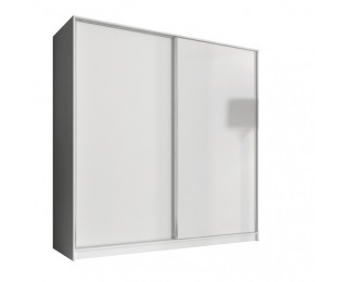 Šatníková skriňa Ava 2D 200 cm - biela