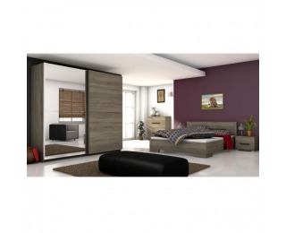 Zásuvková komoda Betino DA-44 - dub sonoma tmavá