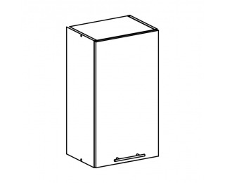 Horná kuchynská skrinka Fabiana W-40 - dub sonoma / biela