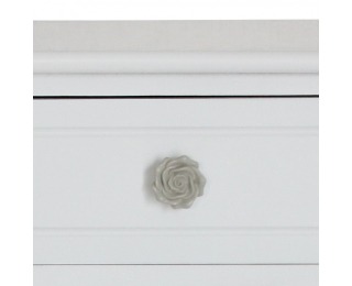 Zásuvková komoda Brain 2 - biela