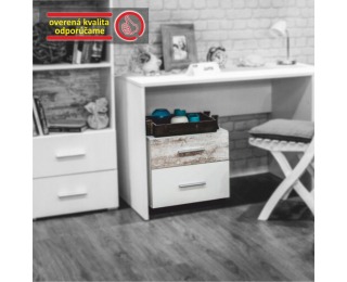 Kontajner Drago JU-21 - biela / dub canyon