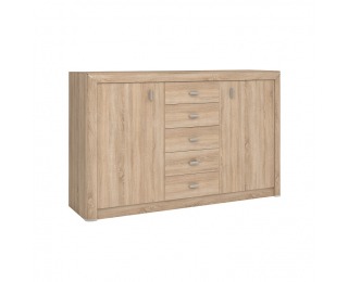 Dvojdverová komoda Kleon K2D - dub sonoma