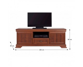 Rustikálny TV stolík Boltis 9 - orech ecco