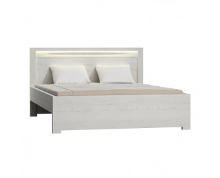 Manželská posteľ s roštom Infinity 19 160 - jaseň biely