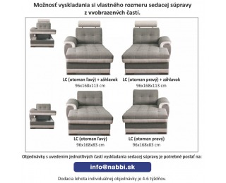 Záhlavie Ruba - krémová