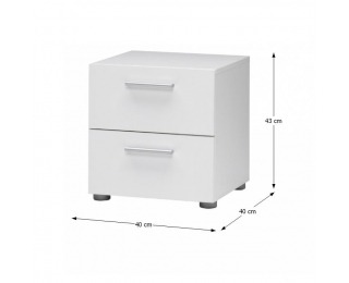 Nočný stolík Pepe 70070 - biela