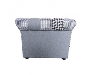 Kreslo Pepito Typ 2 - vzor patchwork