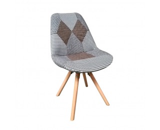 Jedálenská stolička Pepito Typ 10 - vzor patchwork