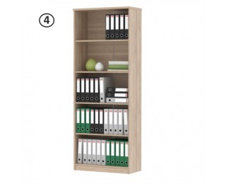 Kancelárska zostava Johan New - dub sonoma / biela