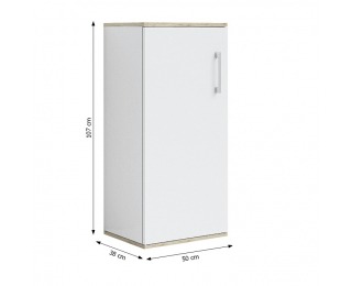 Skrinka Daster LI1 L - biela / san remo