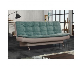 Rozkladacia pohovka Liam - sivá / tyrkysová Rozkladacia pohovka Liam - sivá / tyrkysová