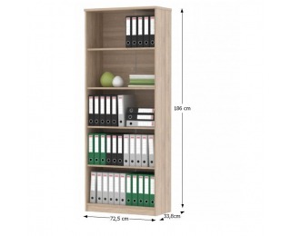 Regál Johan New 4 - dub sonoma