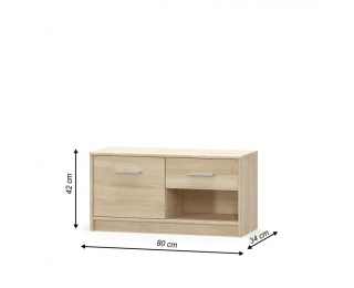 Komoda Teyo 1D1S - dub sonoma