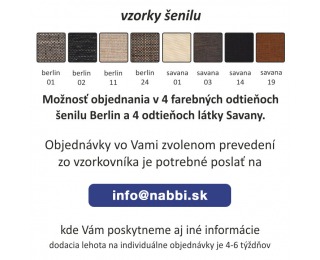 Rozkladacia trojsedačka Milo - sivá / sivá melírovaná