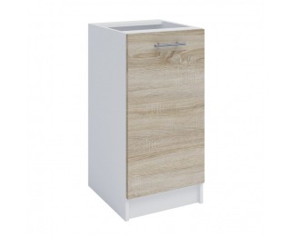 Dolná kuchynská skrinka Fabiana S-40 - dub sonoma / biela