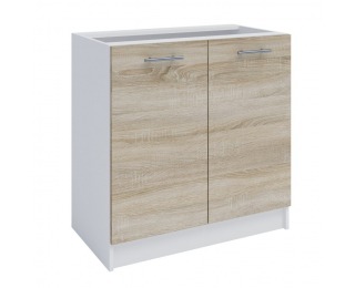 Dolná kuchynská skrinka Fabiana S-80 - dub sonoma / biela