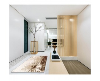 Koberec Lynton 133x190 cm - krémová / hnedá