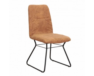 Jedálenská stolička Almira - hnedá / čierna