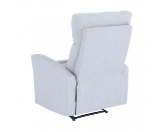 Relaxačné kreslo Silas - svetlosivá