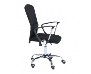 Kancelárska stolička s podrúčkami Aex - čierna