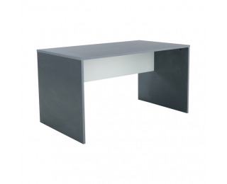 Písací stôl Rioma Typ 11 - grafit / biela