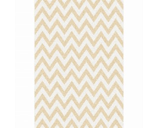 Koberec Adisa Typ 2 57x90 cm - béžová / biela / vzor