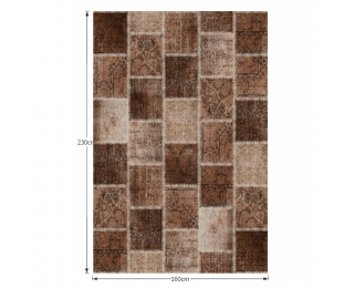 Koberec Adriel Typ 2 160x230 cm - hnedá