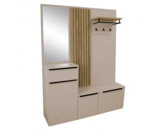 Predsieň Aliva V1 - kašmír matná / dub artisan