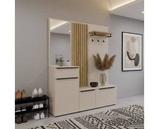 Predsieň Aliva V1 - kašmír matná / dub artisan