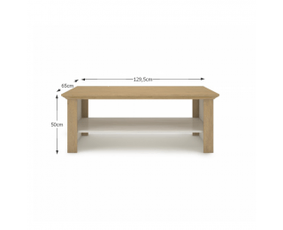 Konferenčný stolík Armond Typ 14 - sosna nordická / dub kamenný