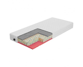 Obojstranný penový matrac (2 ks) Arony 80x200 cm - biela