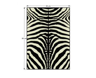 Koberec Arwen 40x60 cm - vzor zebra