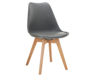 Jedálenská stolička Bali 3 New - sivá / buk