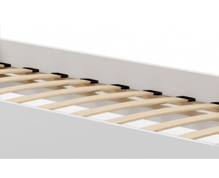 Detská posteľ s matracom Balmo 80x160 cm - modrá / biela